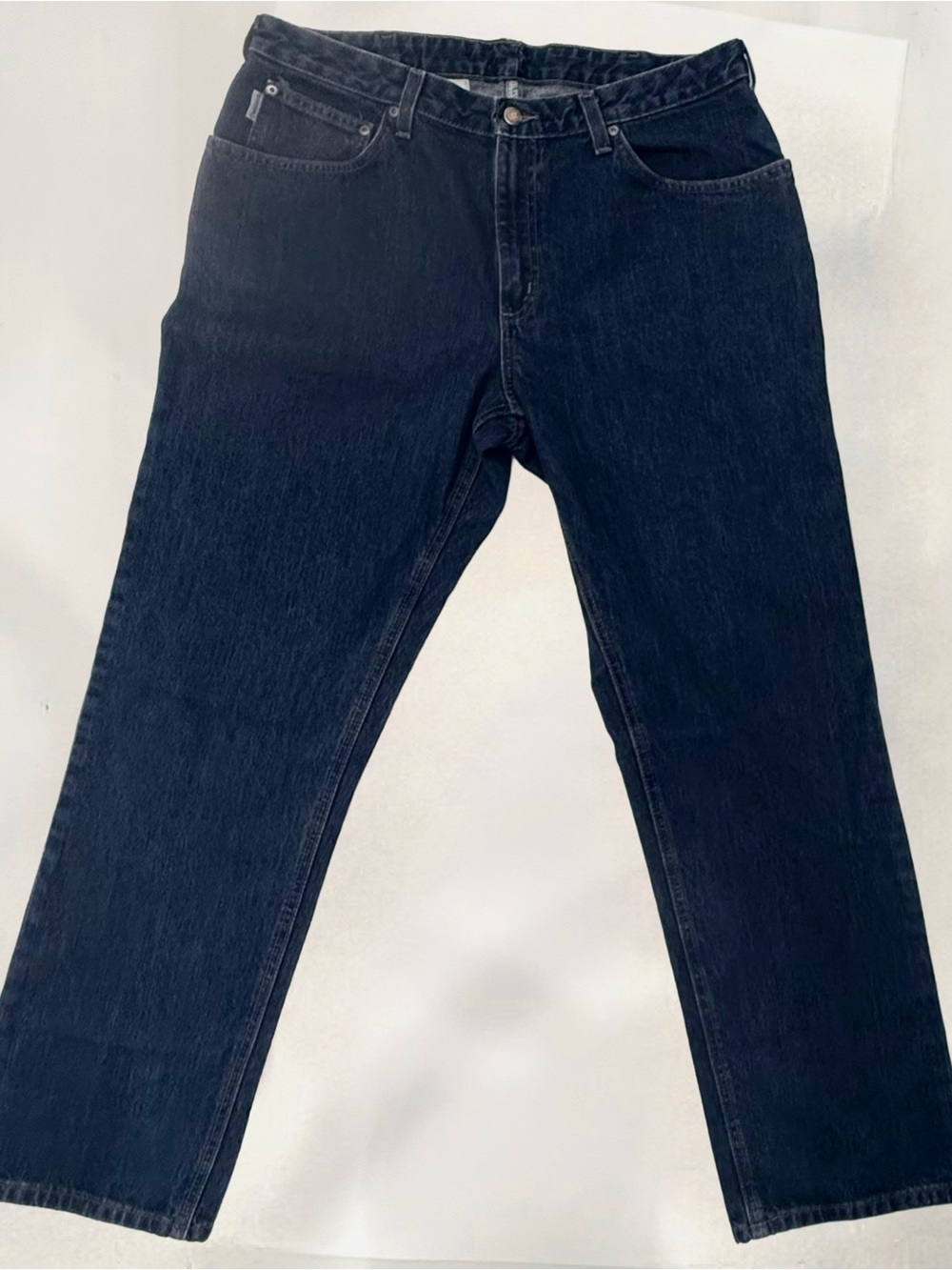 Carhartt Women’s 16x32 Relaxed Straight Leg Dark Wash Jeans